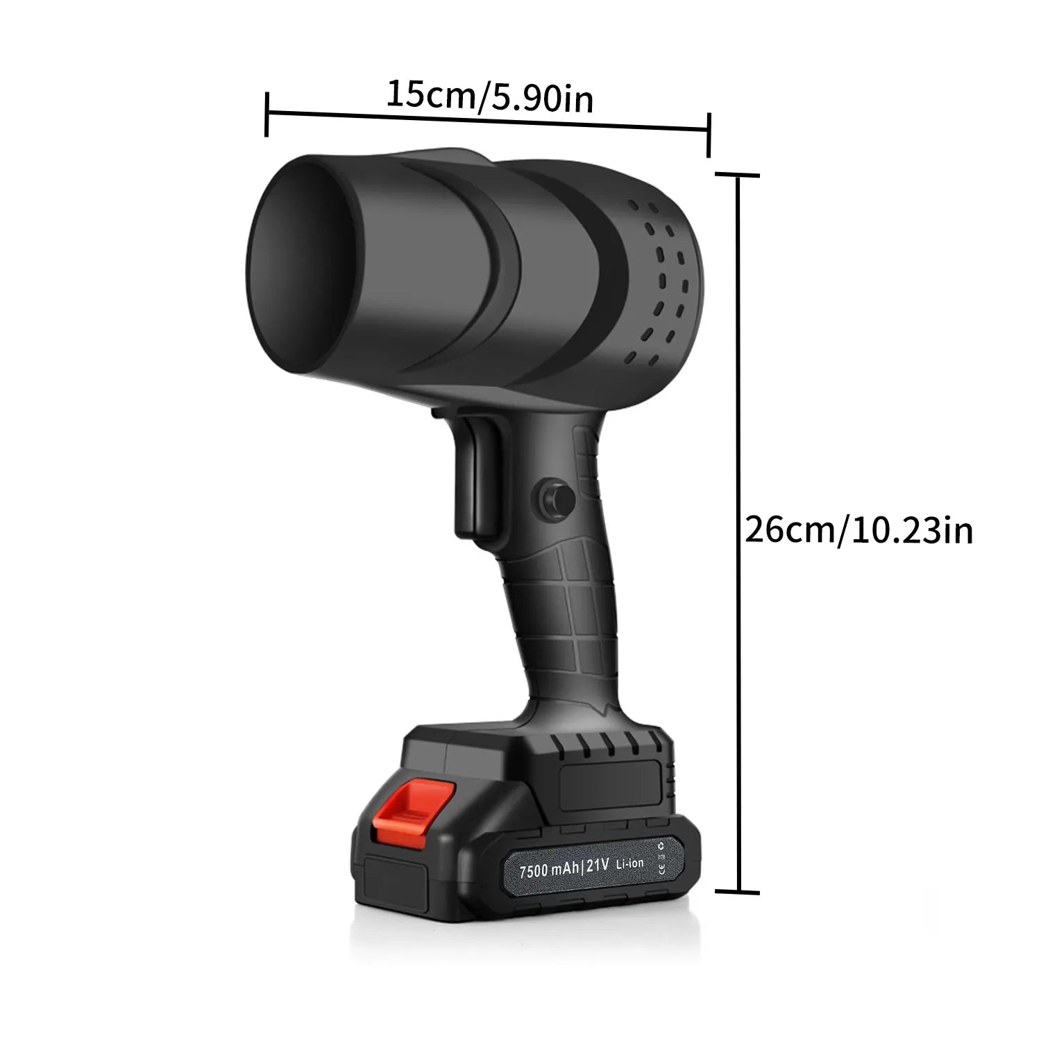 Electric Turbo Fan Blowers Dust Removal Cordless Electric Air Blower Violent Handheld Power Tools for 21V Makita Lithium Battery NEXVIA