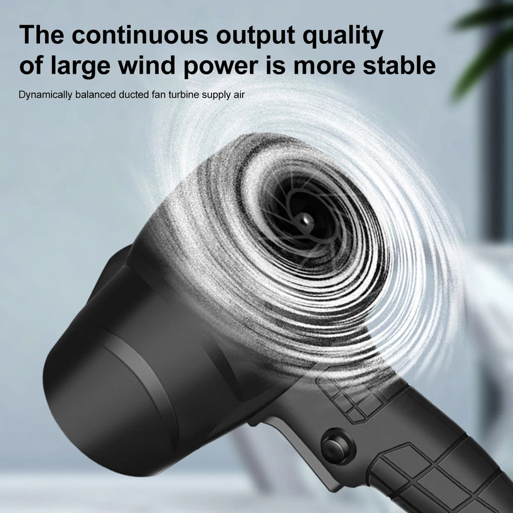 Electric Turbo Fan Blowers Dust Removal Cordless Electric Air Blower Violent Handheld Power Tools for 21V Makita Lithium Battery NEXVIA