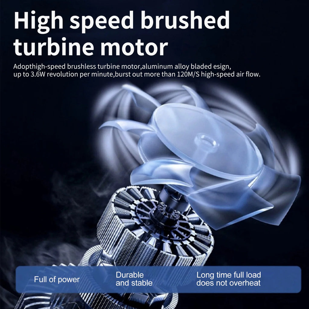 Electric Turbo Fan Blowers Dust Removal Cordless Electric Air Blower Violent Handheld Power Tools for 21V Makita Lithium Battery NEXVIA