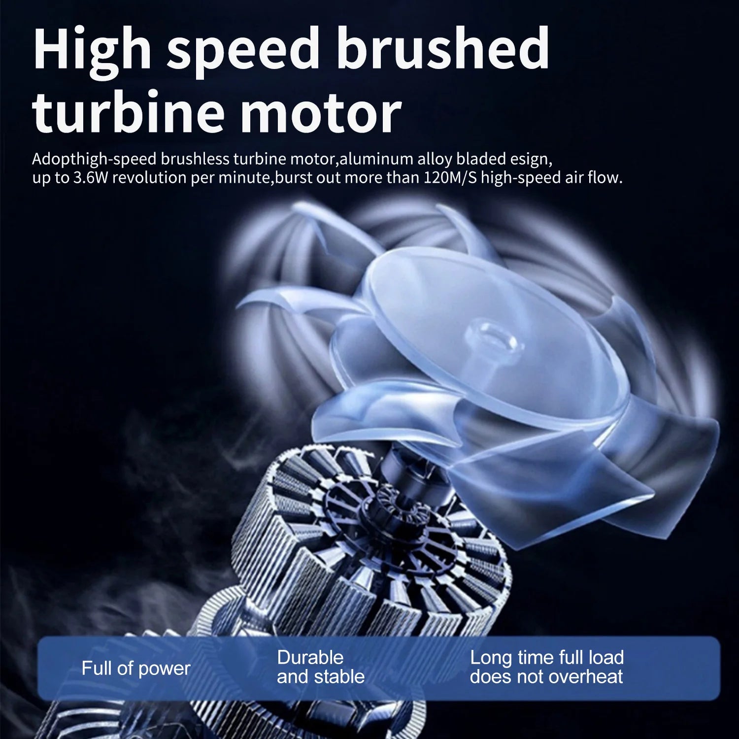 Electric Turbo Fan Blowers Dust Removal Cordless Electric Air Blower Violent Handheld Power Tools for 21V Makita Lithium Battery NEXVIA