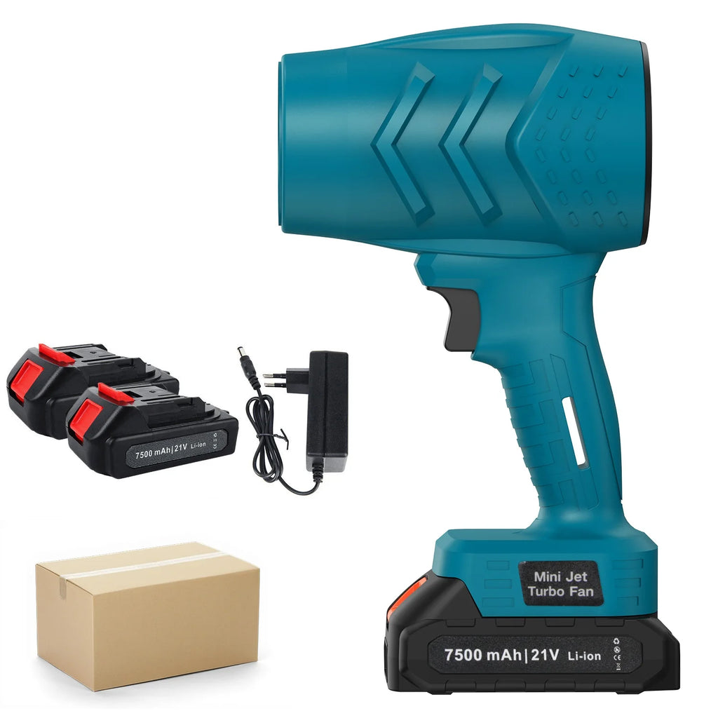 Electric Turbo Fan Blowers Dust Removal Cordless Electric Air Blower Violent Handheld Power Tools for 21V Makita Lithium Battery NEXVIA