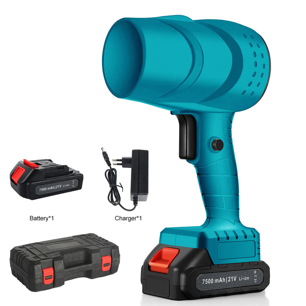 Electric Turbo Fan Blowers Dust Removal Cordless Electric Air Blower Violent Handheld Power Tools for 21V Makita Lithium Battery NEXVIA