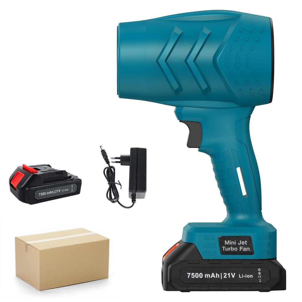 Electric Turbo Fan Blowers Dust Removal Cordless Electric Air Blower Violent Handheld Power Tools for 21V Makita Lithium Battery NEXVIA
