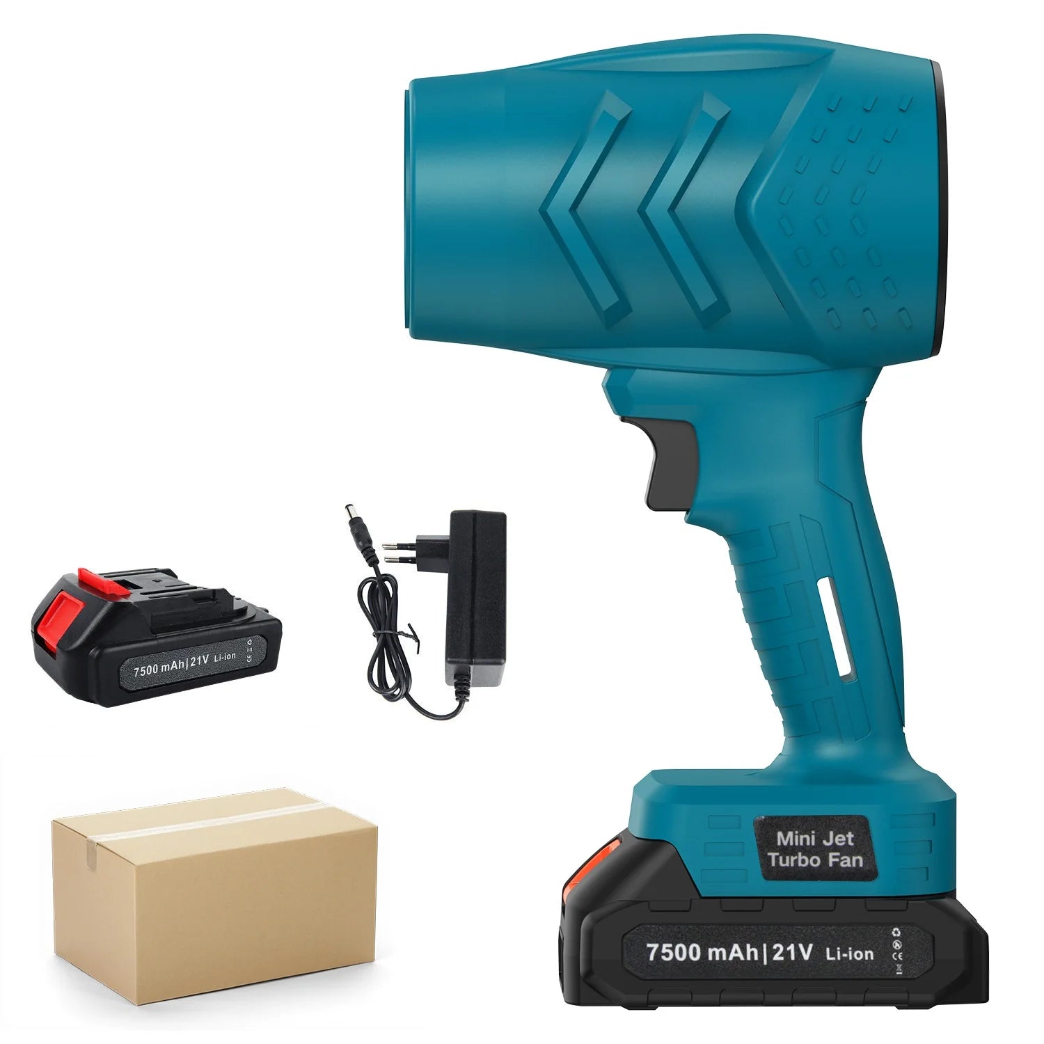 Electric Turbo Fan Blowers Dust Removal Cordless Electric Air Blower Violent Handheld Power Tools for 21V Makita Lithium Battery NEXVIA