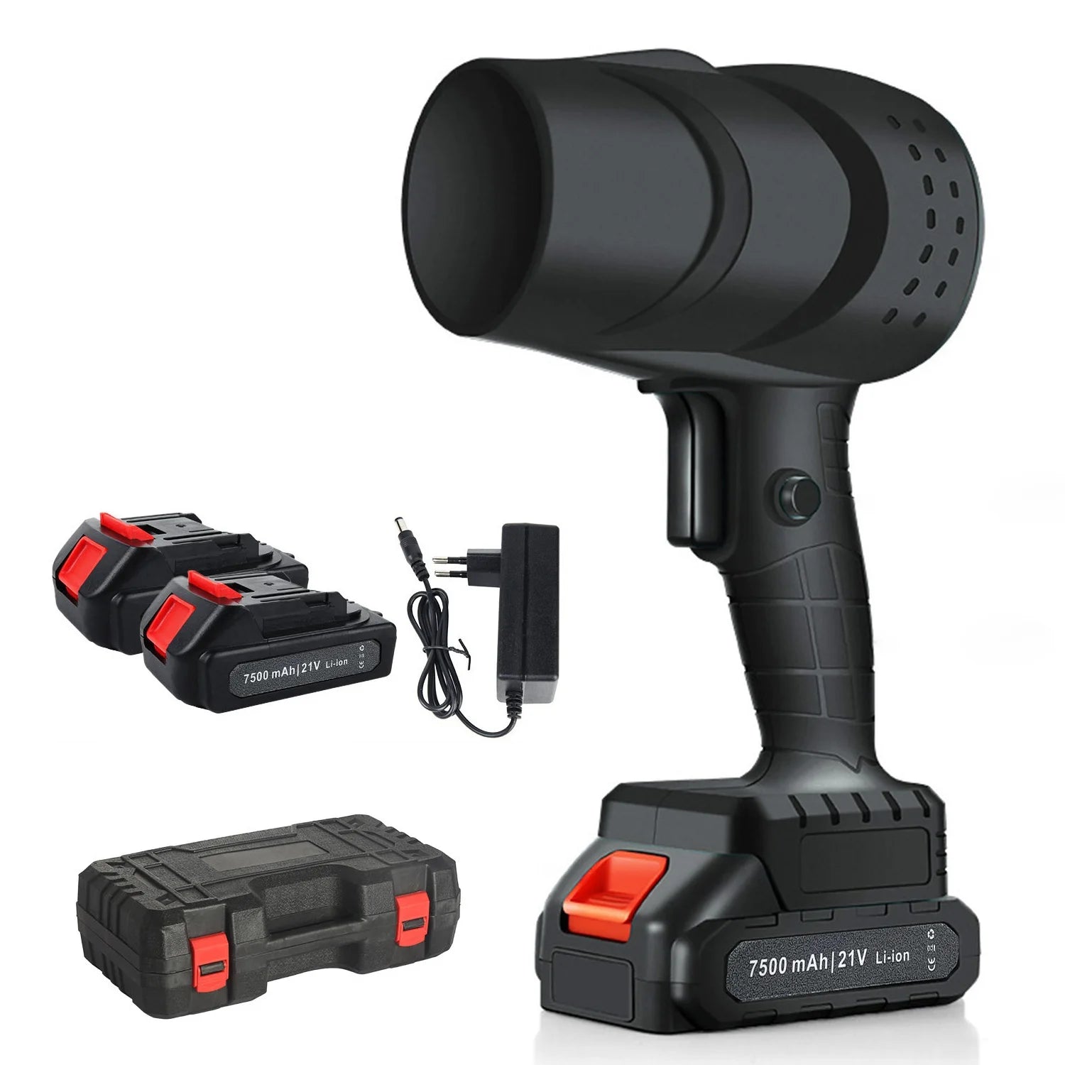 Electric Turbo Fan Blowers Dust Removal Cordless Electric Air Blower Violent Handheld Power Tools for 21V Makita Lithium Battery