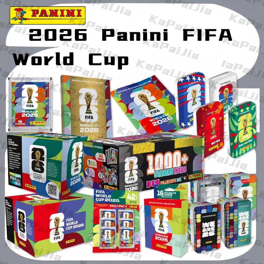 2026 Panini stickers World Cup Hardcover Album Gold Silver Version Limited 2026 Official Sticker Collection Football Souvenir Gift NEXVIA
