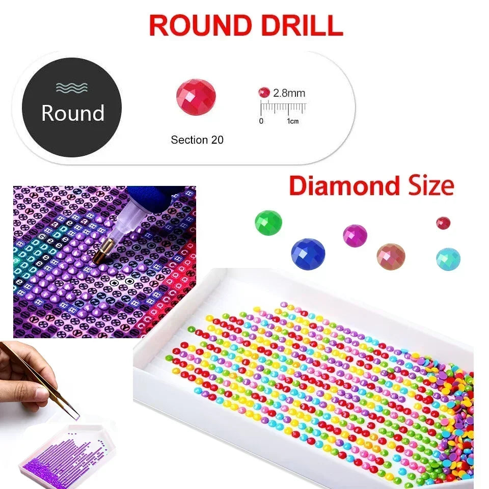 Space Zodiac Signs Constellations 5D Diamond Painting Embroidery Art Astrology Handmade Cross Stitch Mosaic Home Decor Kids Gift