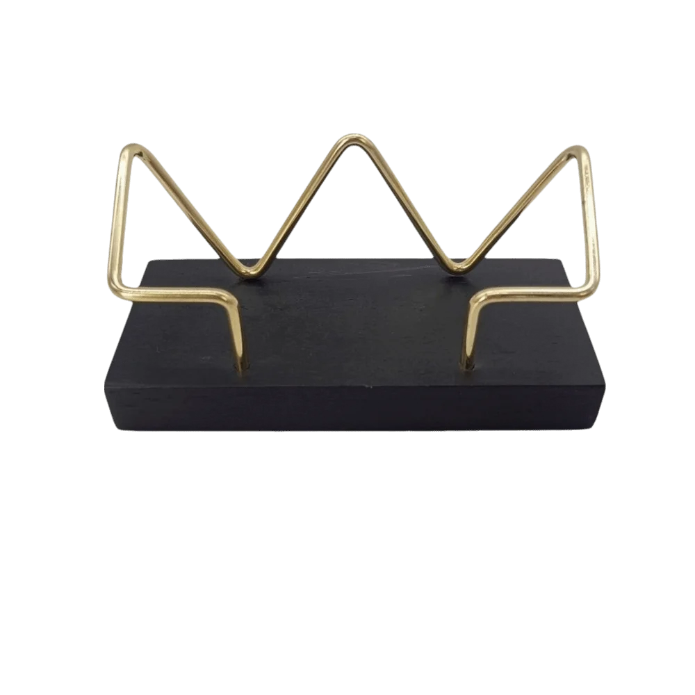 New Wooden Business Card Holder Creative Durable Desktop Shelf Box Display Stand Office Nexvia