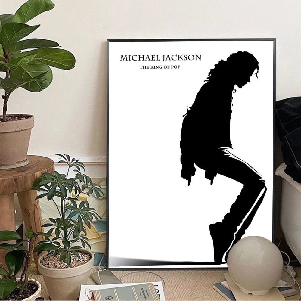 1pc Michael Jackson Poster Wall Art Home Decor Room Decor Digital Painting Living Room Restaurant Kitchen Art NEXVIA