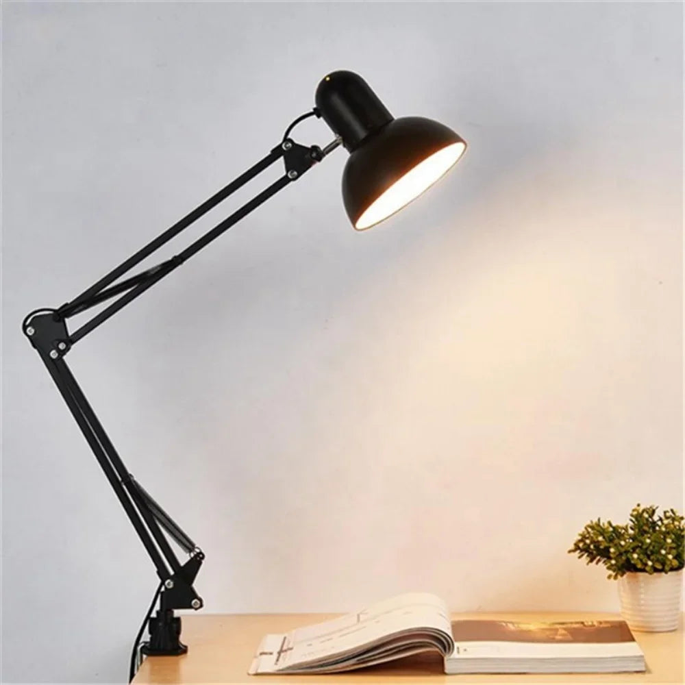 NEXVIA Flexible Led Desk Lamp Home Office Modern Table Lamp Metal Architect Adjustable Folding Reading Light NEXVIA