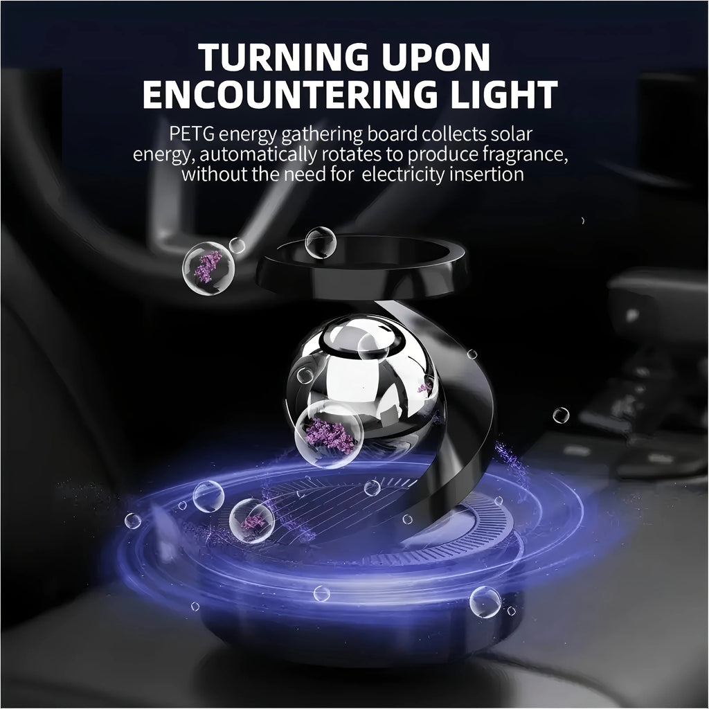 Starry Sky Solar Car Air Freshener – Long-lasting fragrance, elegant design, premium air freshener | Ideal holiday gift NEXVIA