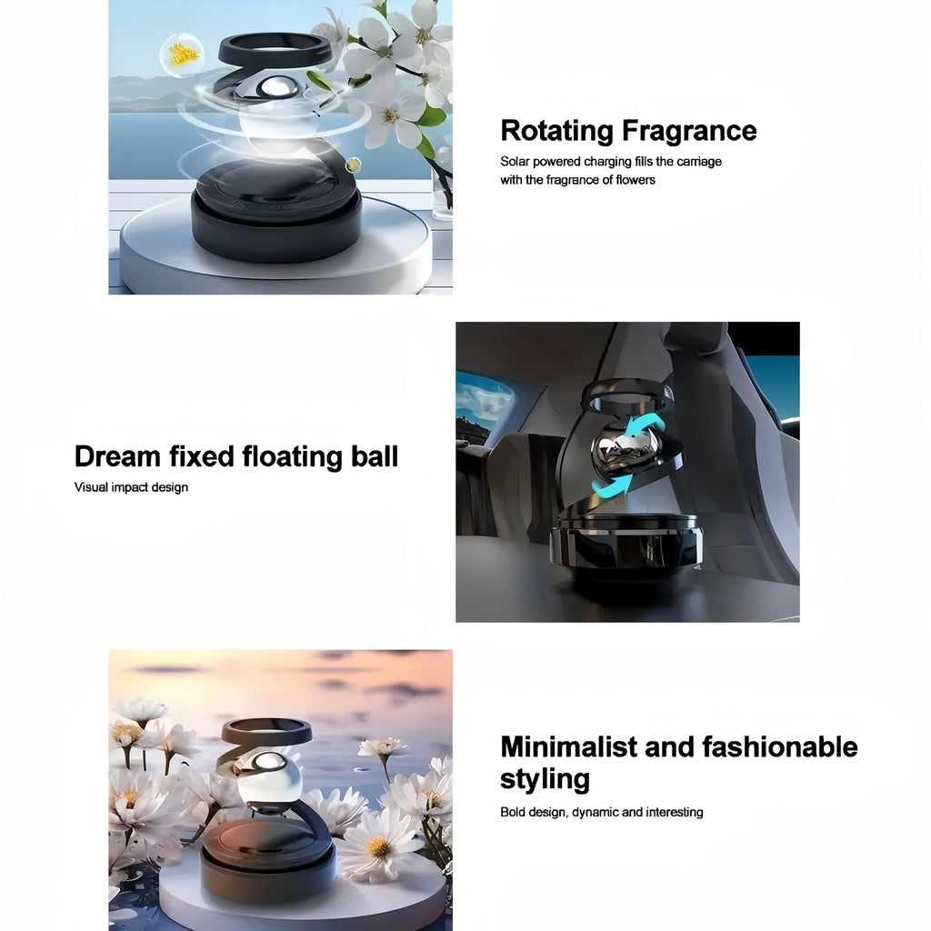 Starry Sky Solar Car Air Freshener – Long-lasting fragrance, elegant design, premium air freshener | Ideal holiday gift NEXVIA