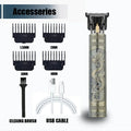 New！T9 Electric Hair Trimmer/Accessories | USB Professional Shaver | 0mm Bald Fade Cutting Machine Portable for Men Home Haircut NEXVIA