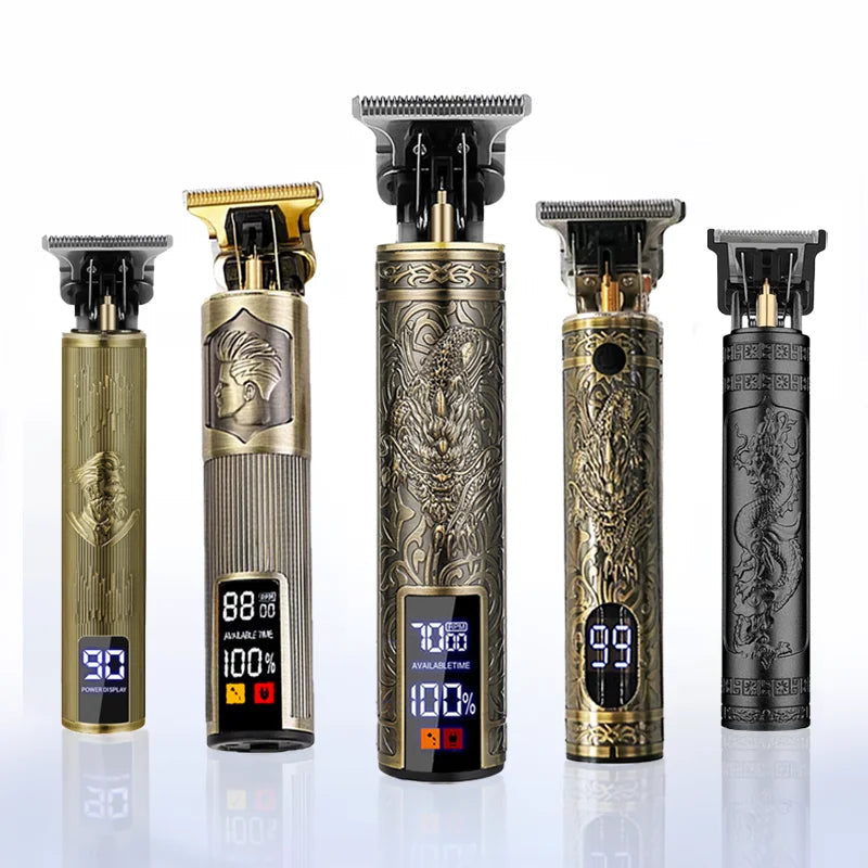 New！T9 Electric Hair Trimmer/Accessories | USB Professional Shaver | 0mm Bald Fade Cutting Machine Portable for Men Home Haircut NEXVIA