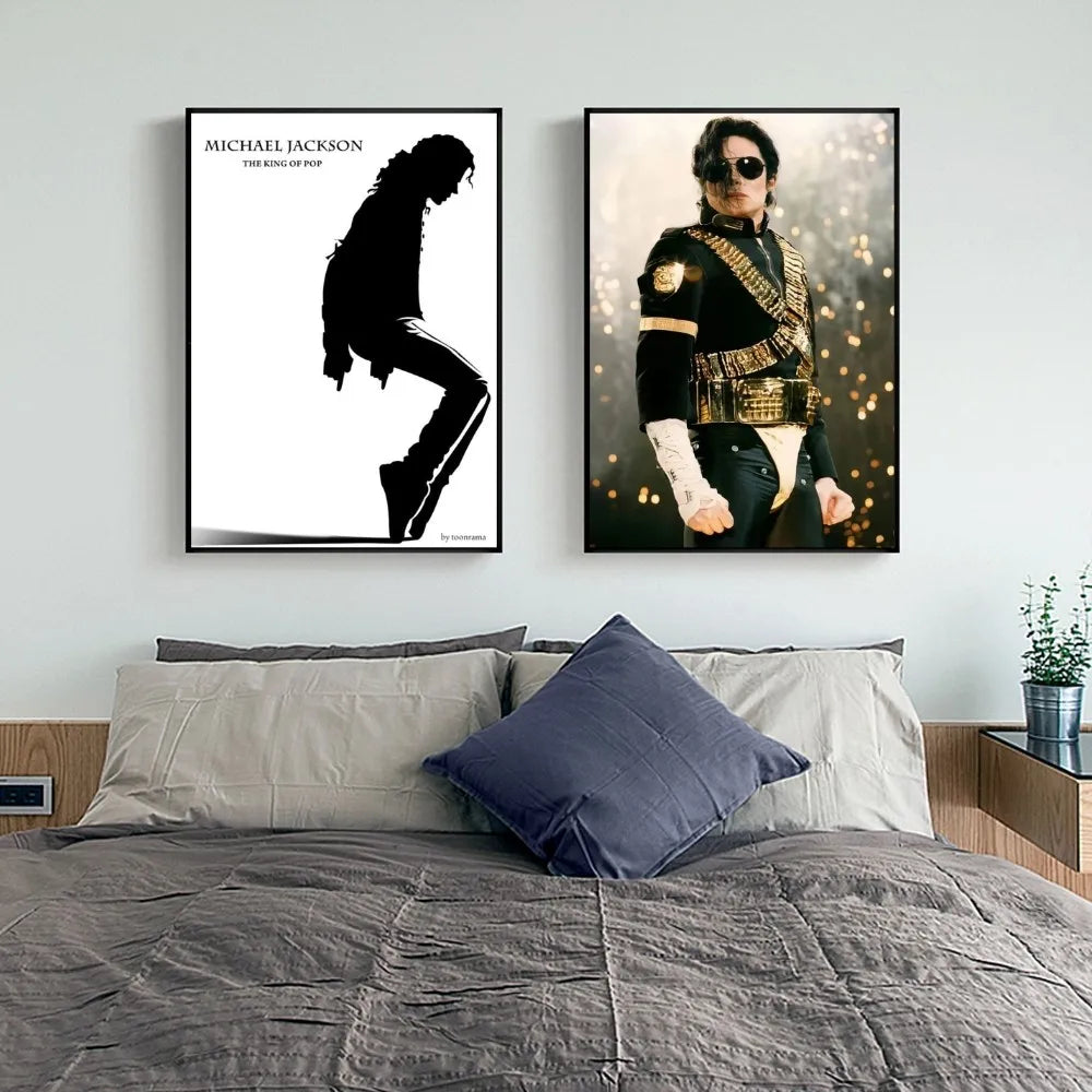 1pc Michael Jackson Poster Wall Art Home Decor Room Decor Digital Painting Living Room Restaurant Kitchen Art NEXVIA