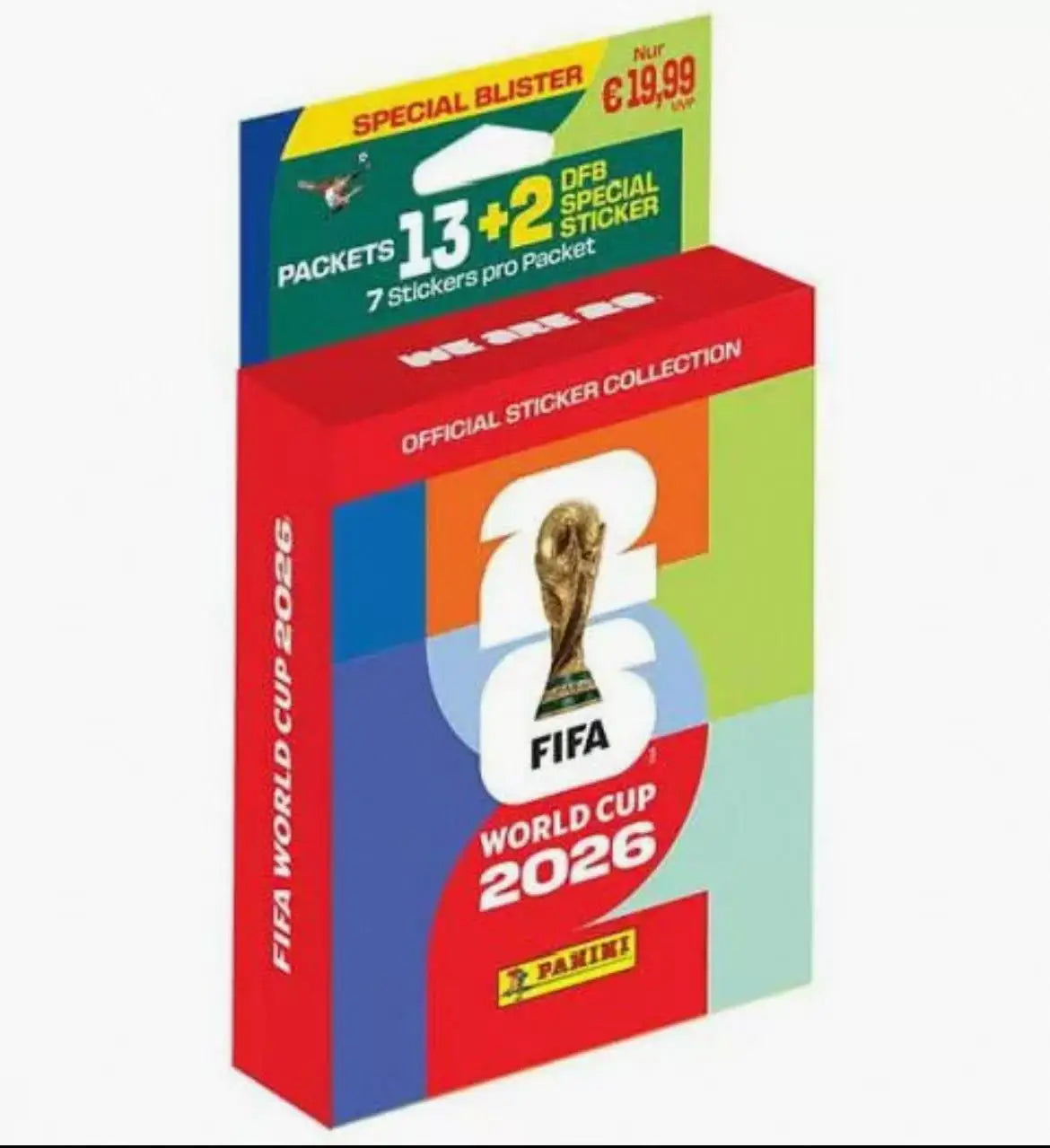 Genuine 2026 FIFA Panini World Cup Sticker Collection International Version Version Limited Football Souvenir Holiday Gifts NEXVIA