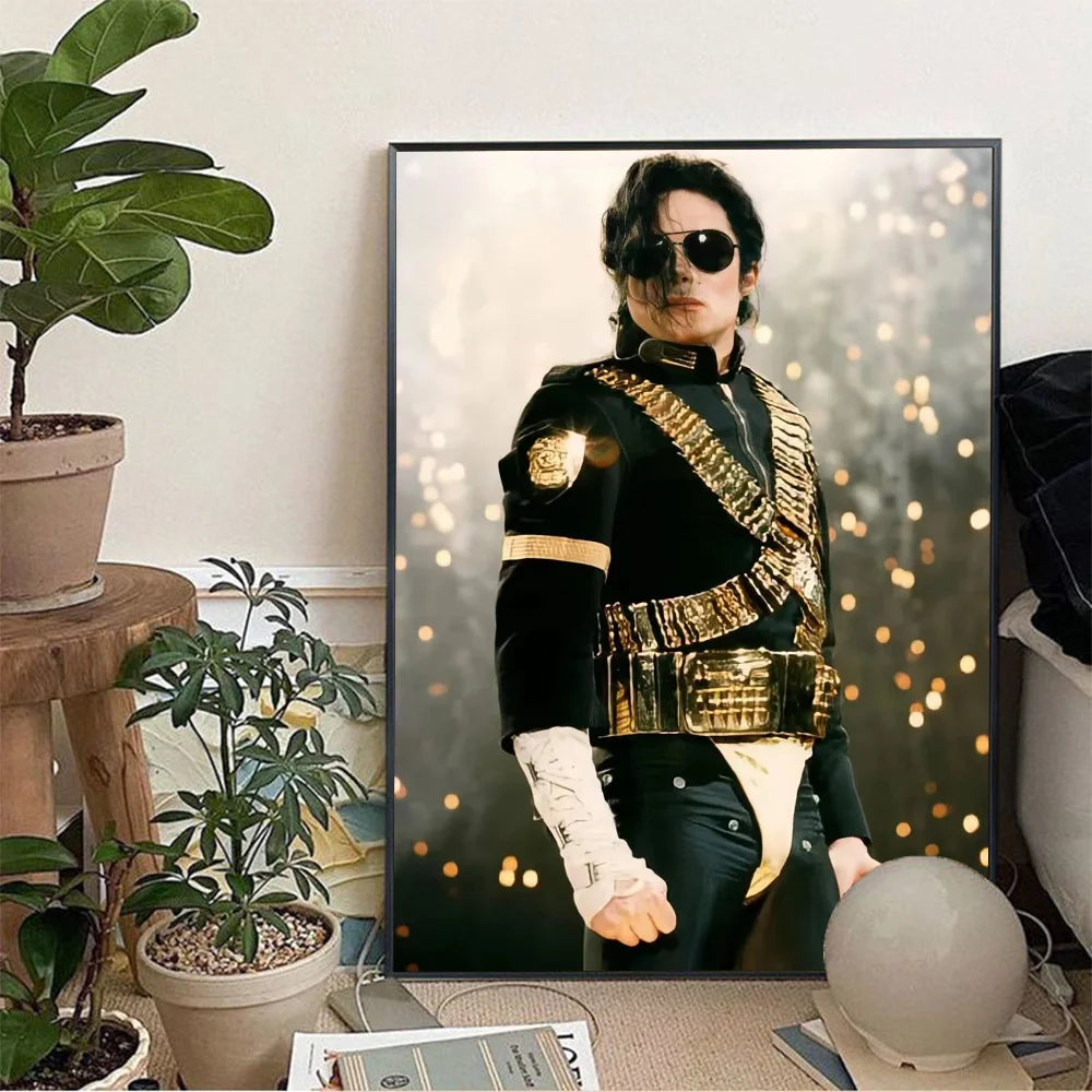 1pc Michael Jackson Poster Wall Art Home Decor Room Decor Digital Painting Living Room Restaurant Kitchen Art NEXVIA