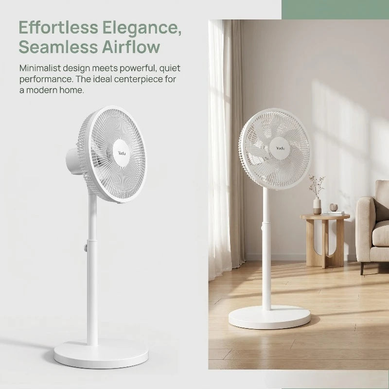 Electric Fan Energy-saving  Household Use Strong Wind Suitable Living Room Dormitory Seven-blade Design Dual-purpose Use