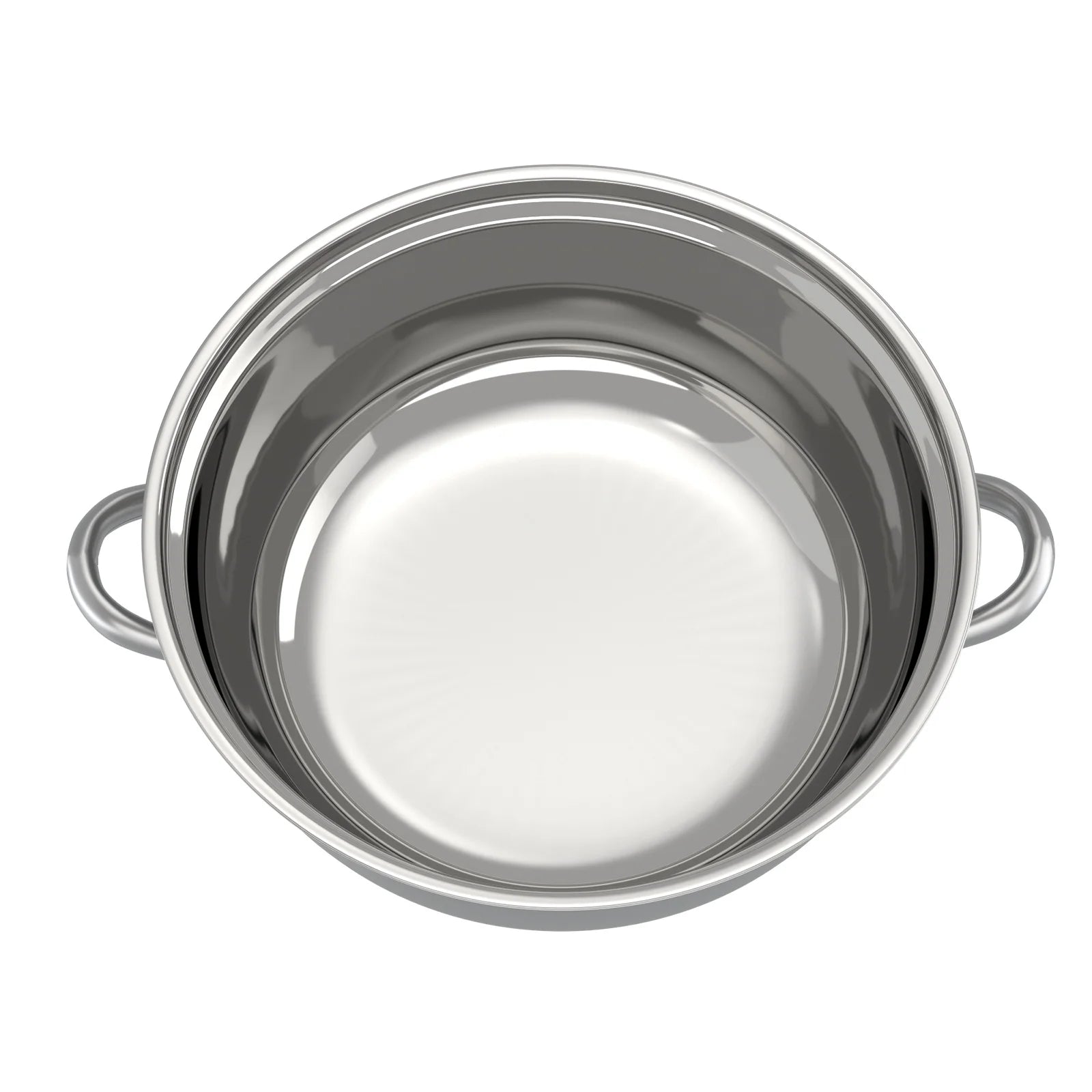 Nexvia | 3-Tier Stainless Steel Steamer Pot with Glass Lid, Induction/Gas Stove Compatible, 28cm Multi-Layer Cookware NEXVIA