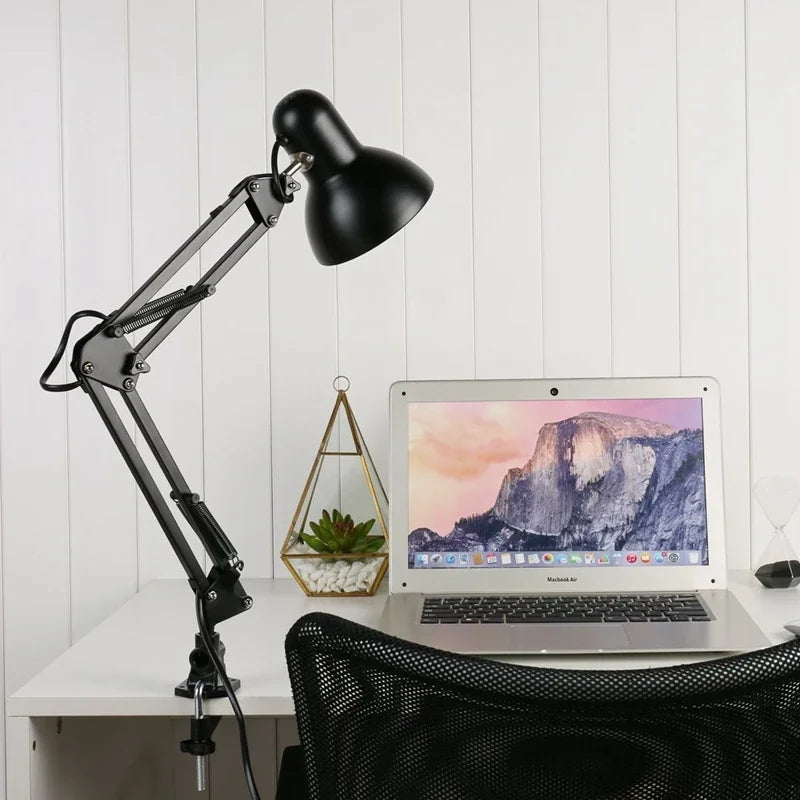 NEXVIA Flexible Led Desk Lamp Home Office Modern Table Lamp Metal Architect Adjustable Folding Reading Light NEXVIA