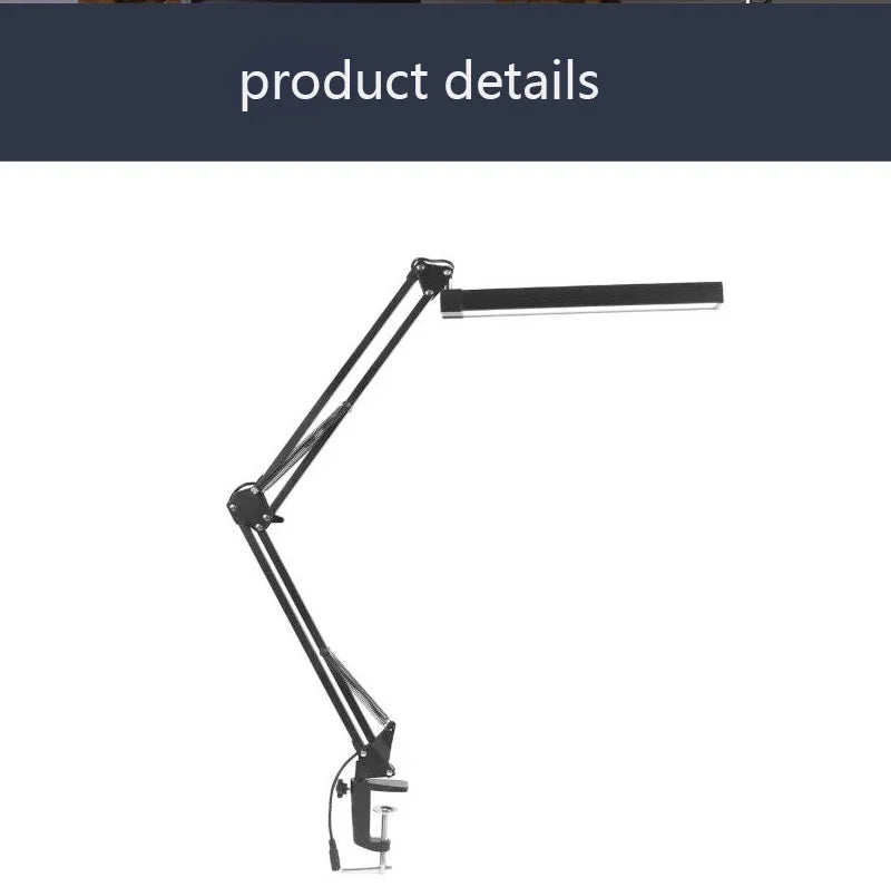 NEXVIA Flexible Led Desk Lamp Home Office Modern Table Lamp Metal Architect Adjustable Folding Reading Light NEXVIA