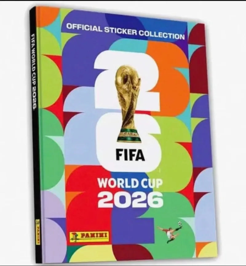 2026 Panini stickers World Cup Hardcover Album Gold Silver Version Limited 2026 Official Sticker Collection Football Souvenir Gift NEXVIA