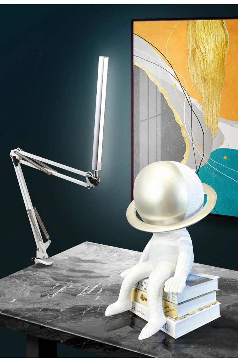 NEXVIA Flexible Led Desk Lamp Home Office Modern Table Lamp Metal Architect Adjustable Folding Reading Light NEXVIA
