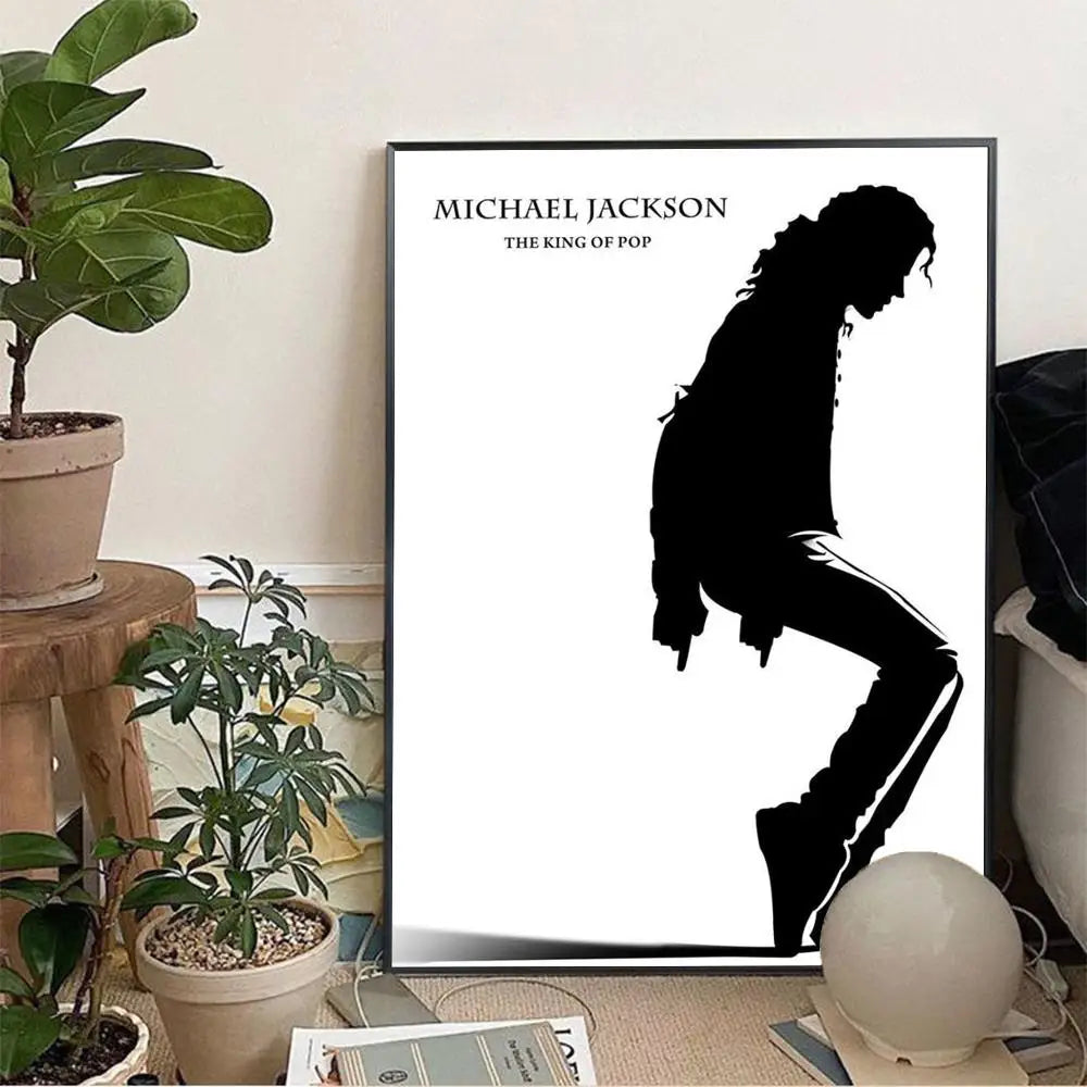 1pc Michael Jackson Poster Wall Art Home Decor Room Decor Digital Painting Living Room Restaurant Kitchen Art NEXVIA