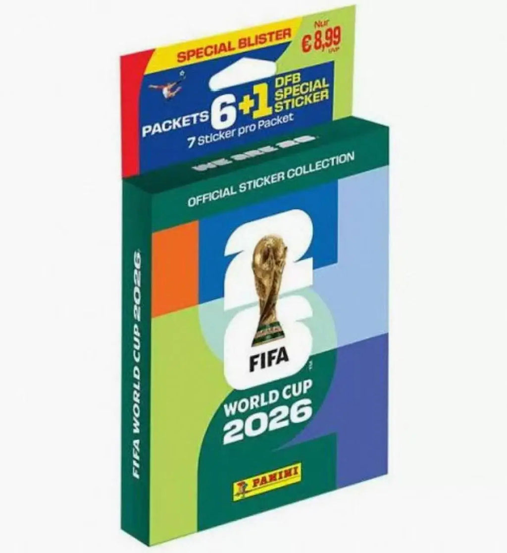 Genuine 2026 FIFA Panini World Cup Sticker Collection International Version Version Limited Football Souvenir Holiday Gifts NEXVIA