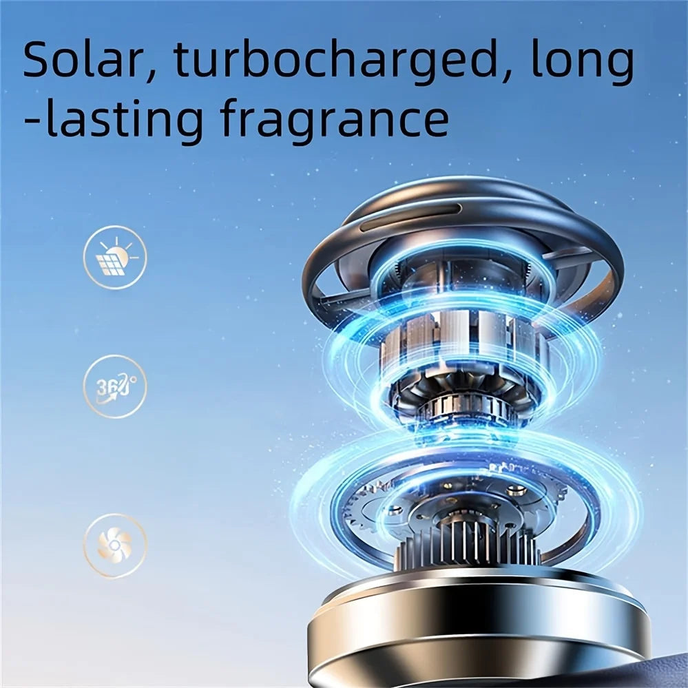 Starry Sky Solar Car Air Freshener – Long-lasting fragrance, elegant design, premium air freshener | Ideal holiday gift NEXVIA