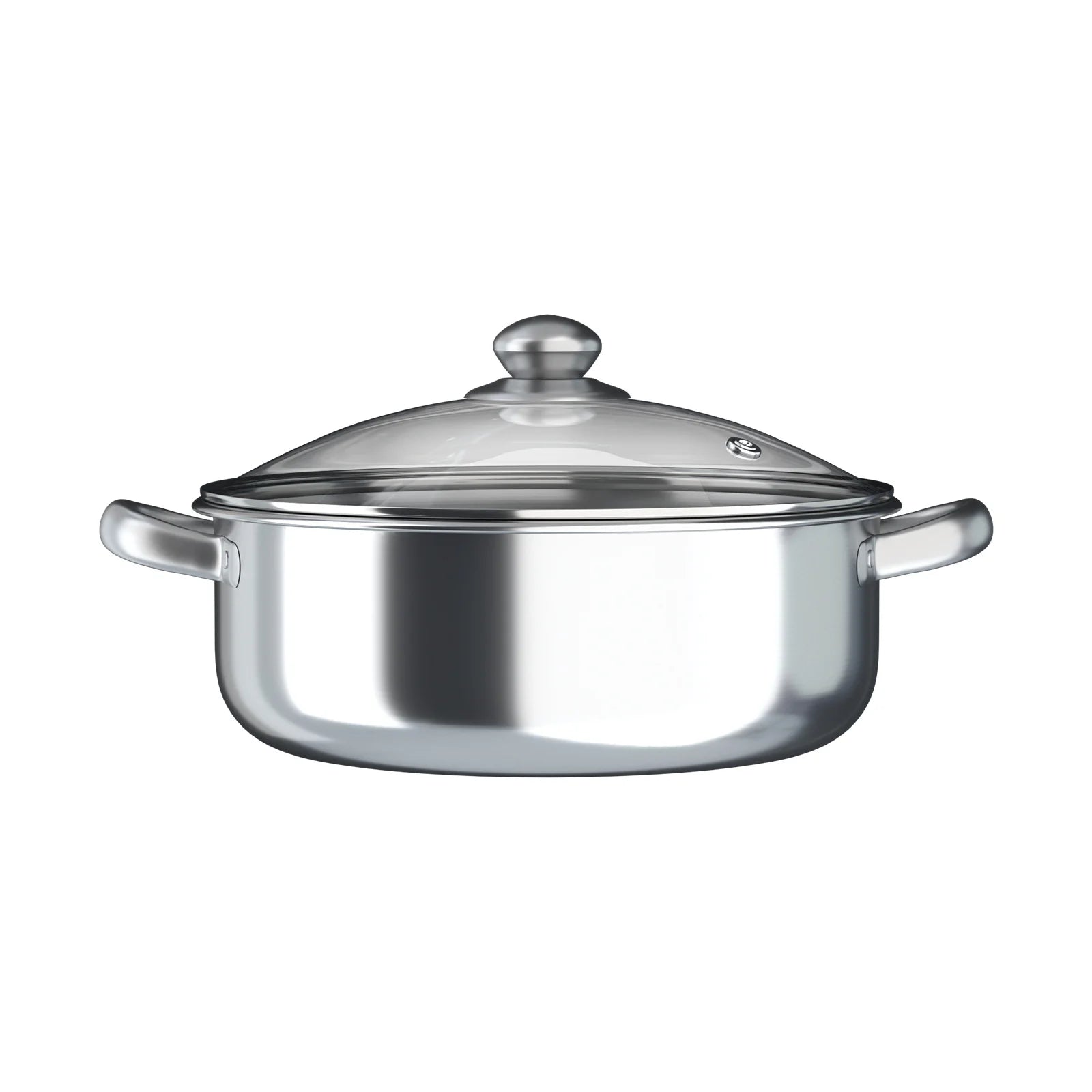 Nexvia |5 Layers 30cm Large Home With Handles Kitchen Insulated Visual Cover Stainless Steel 5 Tier Steamer Pot Food Maker Cookware NEXVIA