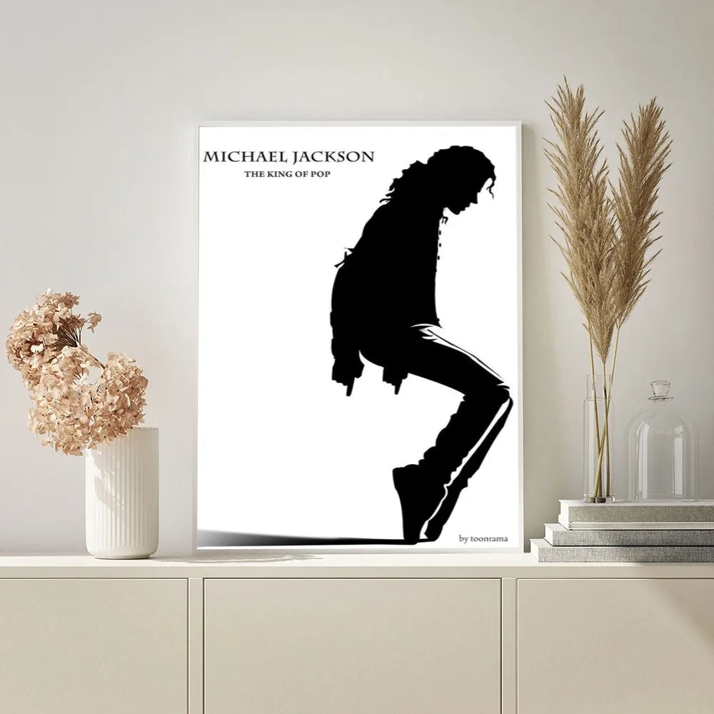 1pc Michael Jackson Poster Wall Art Home Decor Room Decor Digital Painting Living Room Restaurant Kitchen Art NEXVIA