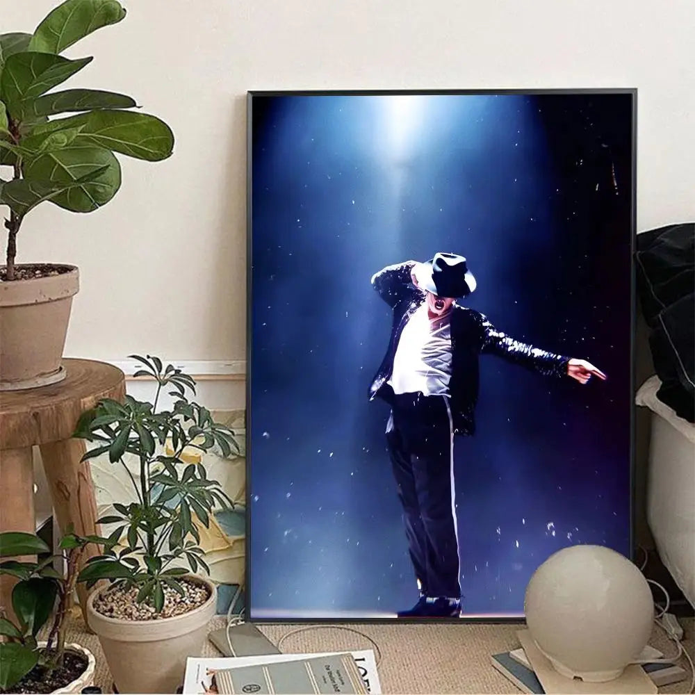 1pc Michael Jackson Poster Wall Art Home Decor Room Decor Digital Painting Living Room Restaurant Kitchen Art NEXVIA