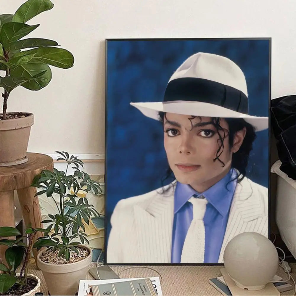 1pc Michael Jackson Poster Wall Art Home Decor Room Decor Digital Painting Living Room Restaurant Kitchen Art NEXVIA