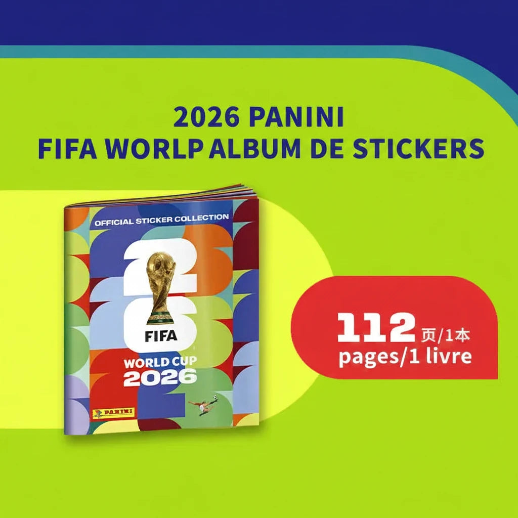 2026 Panini World Cup Hardcover Album Gold Silver Version Limited 2026 Official Sticker Collection Football Souvenir Gift