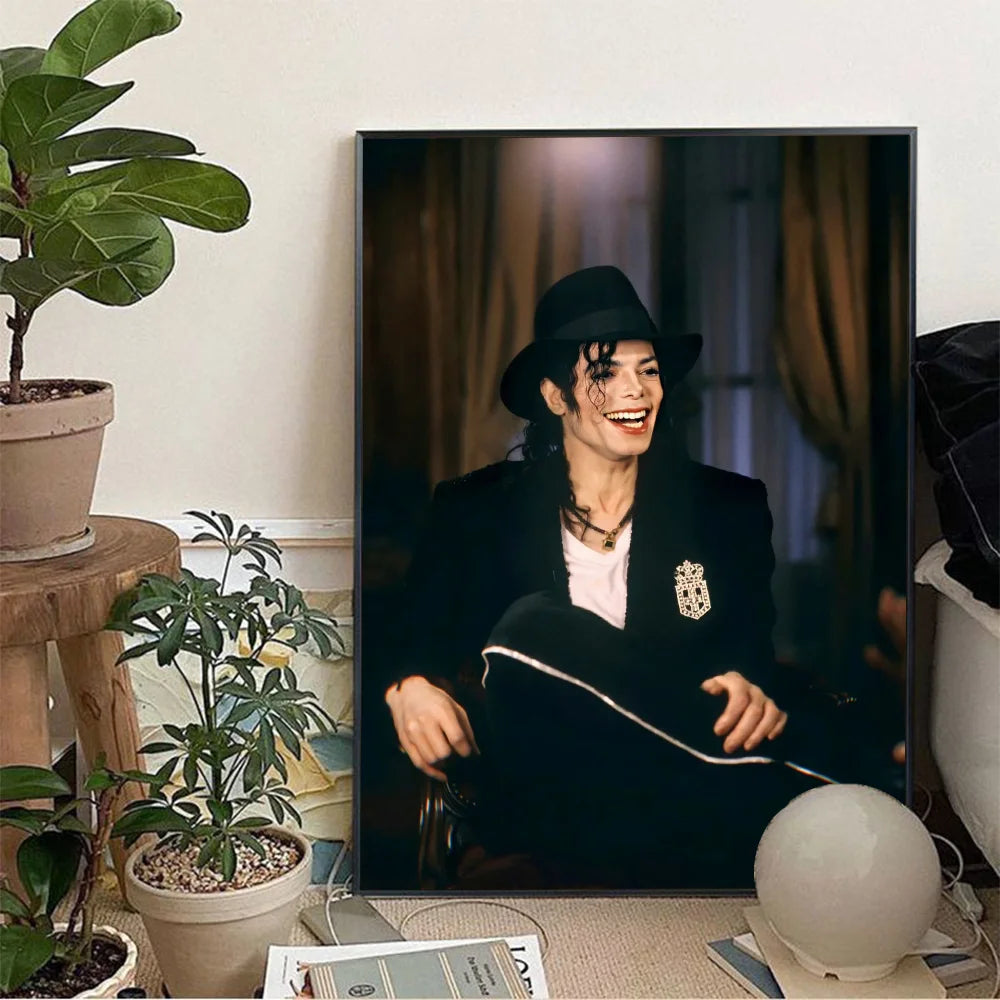 1pc Michael Jackson Poster Wall Art Home Decor Room Decor Digital Painting Living Room Restaurant Kitchen Art NEXVIA